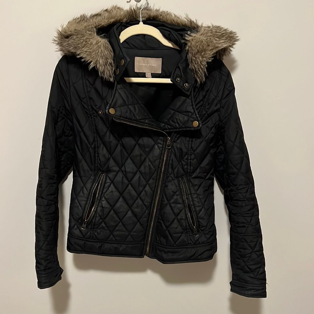 Banana republic moto jacket